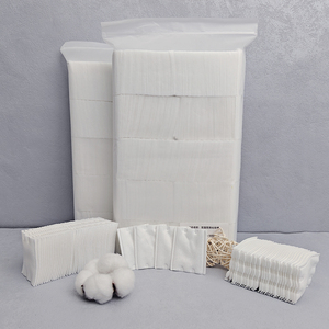 Tampons carrés en <span class=keywords><strong>coton</strong></span> blanc 5cm*6cm, 3 couches épaissies, 500 pièces, outil de beauté pour les soins de la peau et le démaquillage - Product Image 5