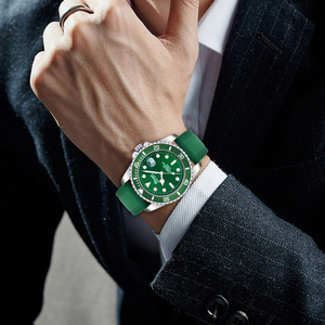 맞춤형 클래식 로고 남성용 쿼츠 시계 5bar 방수 IP68 비즈니스 럭셔리 캐주얼 손목시계 남성용 시계 여성용 시계 - Product Image 4