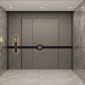 高品质铸铝门当代设计防水入口室外公寓室外别墅家居应用 - Product Image 3