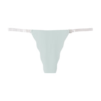 Culottes triangulaires en soie glacée sans couture pour femmes - Culottes de sport sexy taille basse - Respirantes et liftantes, sous-vêtements purs et désirables