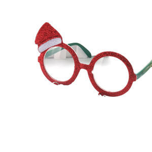 Accessoire de Décoration Amusant pour Noël, Lunettes Thème Noël à <span class=keywords><strong>Barbe</strong></span> Blanche pour Fête - Product Image 5