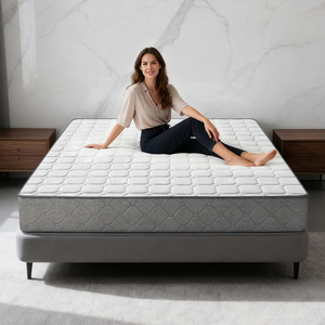 Giá thấp chất lượng cao polyester sợi Nệm Vua kích thước duy nhất tốt phần còn lại Jacquard vải mùa xuân nệm - Product Image 1