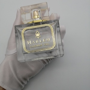 Étiquettes d'emballage autocollantes personnalisées, dorées, électroformées, en métal nickel, autocollant de transfert métallique, logo 3D - Product Image 1