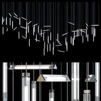 Lustre en or moderne Led lampe design italien lampes en verre de fer pour salon chambre restaurant lustre en verre Art déco
