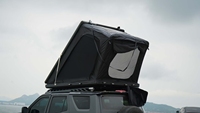 Tente de camping quatre saisons pour camion, tente de toit rigide personnalisée, tente pop-up à charnière en X pour camping en plein air