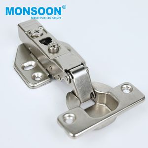 Charnières hydrauliques en acier pour meubles, 35 mm, à fermeture douce bidirectionnelle, charnières automatiques pour portes de cuisine, usage scolaire et hospitalier, modernes - Product Image 6