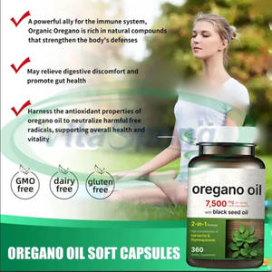 VitaSpring 500 kapsul minyak <span class=keywords><strong>Oregano</strong></span> liar minyak <span class=keywords><strong>Oregano</strong></span> organik dari <span class=keywords><strong>Oregano</strong></span> dengan kapsul minyak biji hitam - Product Image 3
