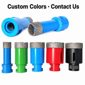 DIAMTOOL 50 55MM Mata Bor Porselen Kering Vakum Brazed untuk Keramik Granit Ubin - Product Image 2
