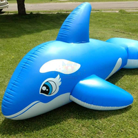 Baleine gonflable publicité géante gonflable modèle animal costume sauter dauphin costume orca ballon