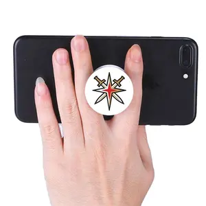 Großhandel Handy Pflanze Finger Grip Poppings Steckdosen mit Logo Custom für Mobile