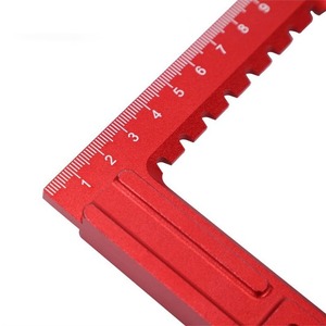Triangular Ruler Aluminum Alloy 30 Cm Right Angle Measuring Tool For Woodworking - Product Image 2