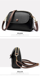 Nouveau sac bandoulière tendance grande capacité en cuir souple pour femme, sac à main de luxe de créateur - Product Image 4