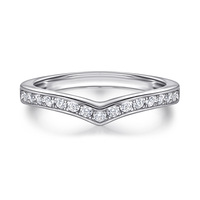 Lot de 3 bagues de mariage en argent Zircon pour femmes, ensemble de bijoux à la mode, Micro Set, 925