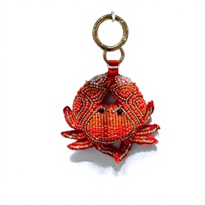 CRYSTAL CRAFT Asos Red Designs Lindos dijes de estrella de personajes personalizados para uso diario, cuentas de semillas, bordados a mano, unisex, religiosos - Product Image 1