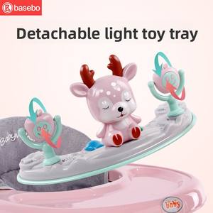Vente flash Nouveau trotteur pour bébé style cerf Multifonctionnel Anti-o-jambes Anti-basculement Chariot Bébé peut s'asseoir et pousser pour apprendre à conduire - Product Image 3
