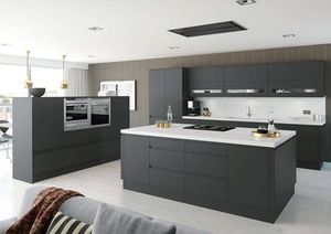 <span class=keywords><strong>Australie</strong></span> artisanal sur mesure sans poignée en bois armoires de cuisine en stratifié pour petite maison - Product Image 5