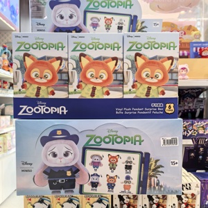 PO <span class=keywords><strong>P</strong></span> Mtra Original Disney Crazy Zoo Topia Series Muñeco de Peluche de PVC Caja Sorpresa Judy Lindo Dibujo Animado Anime Caja Misteriosa Juguete Regalo LABUUB - Product Image 3