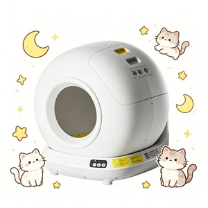 Hot Sale <b>Cat</b> Litter <b>Box</b> & Accessories Kattenbak Built-in Deodorizer Reduce Indoor Strange Smell - Product Image 1