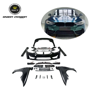 F80 M3 Đầy Đủ Chuyển Đổi Phía Trước Bumper Phía Sau Khuếch Tán Lip Spoiler Cơ Thể Kit Cho <span class=keywords><strong>BMW</strong></span> F80 M3 <span class=keywords><strong>F30</strong></span> 3 Loạt - Product Image 1