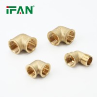 IFAN vente en gros 1/2 "3/4" 1 "2" pouces en laiton femelle filetage mâle égal réducteur accouplement coude té Union mamelon douille