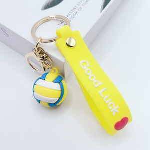Llavero <span class=keywords><strong>de</strong></span> fútbol <span class=keywords><strong>de</strong></span> simulación YIWUPOWER, colgante <span class=keywords><strong>de</strong></span> acrílico, figura, llavero para coche, recuerdo, llavero <span class=keywords><strong>de</strong></span> goma suave <span class=keywords><strong>de</strong></span> PVC, pequeño regalo - Product Image 5