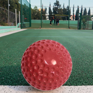 Giá Tốt Nhất 9-Inch Màu Đỏ Dimpled Ném Đào Tạo Bóng Chày Máy Bóng Chày Bóng Ánh Sáng Quả Bóng Right-Left Handed Mài Mòn Kháng - Product Image 5