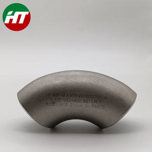 Prix usine A420 Raccords soudés bout à bout en acier au carbone Astm a 420 avec coude de traitement de surface de peinture - Product Image 4