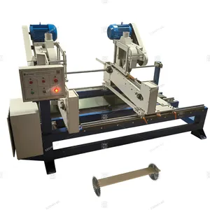 Woodworking Double End Saw Automatic Chain Saw Wood Trim Cutting Machine