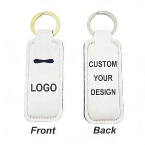 Porte-clés personnalisé pour baume à lèvres, gloss et rouge à lèvres, design mignon, OEM - Product Image 1