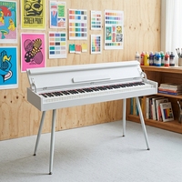 Portable 88 Graded Hammer Digital Piano B105 Split Dual Keyboard Dual Tone Recording Playback 3 Pedal Control