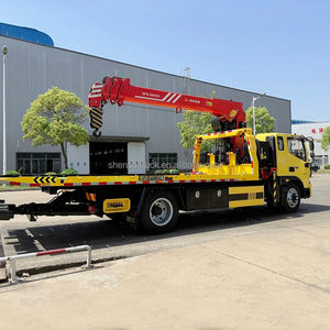 5-Tonnen 6-Tonnen 7-Tonnen 8-Tonnen Palfinger-Kräne Foton Flachbett-Abschleppwagen mit SPS16000 Hebekran zum Verkauf - Product Image 4