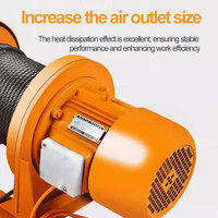 Nouveau treuil électrique portable 220V/380V, palan à câble 2 tonnes avec télécommande pour hôtels