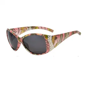 cheap Pink Camouflage Polarized Sunglasses for Women Genuine Hand Crafted Construction for Durable Comfort with Classy