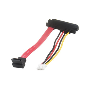 SATA 7 + 15 Pin 90 gradi a SATA 7 Pin cavo e 4 Pin 2.0mm cavo di alimentazione dati SATA 22Pin cavo di alimentazione - Product Image 4