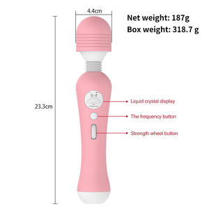 Masseur à main imperméable quotidien, vibrateur G-spot, appareil électrique sans fil pour lesbiennes, produits pour adultes, jouets sexuels pour femmes - Product Image 2