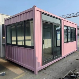 บ้านคอนเทนเนอร์ดัดแปลงทรงสี่เหลี่ยมผืนผ้า ความหนามาตรฐาน สำหรับสำนักงาน/ที่อยู่อาศัย ดีไซน์อุตสาหกรรม - Product Image 4