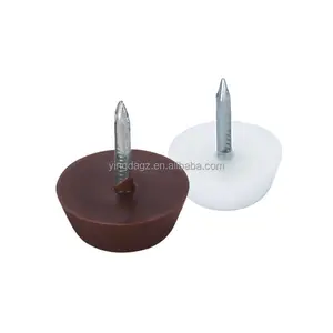 Pieds d'armoire en plastique pour meubles Support de jambe de table à ongles antidérapant