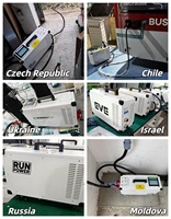 Chargeur rapide portable DC pour véhicules électriques 20KW GBT CCS2 CCS1 Chademo NACs, station de charge rapide DC pour véhicules électriques sans batterie