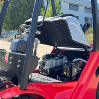 Montacargas de Contenedores Autocargables Diésel de Fábrica, 3 Toneladas, 3.5 Toneladas, Tracción en las Cuatro Ruedas, Desplazador Lateral Eléctrico, Neumáticos de Poliuretano, Logística de Almacén