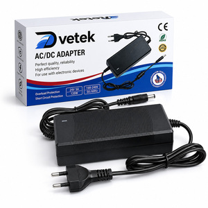 เวเทค 12V 5A พาวเวอร์ซัพพลายพร้อมปลั๊ก DC 5A EU และเอาต์พุต 3.5 มม. สำหรับอะแดปเตอร์ไฟฟ้า 12V 5A ผลิตภัณฑ์อิเล็กทรอนิกส์ - Product Image 1
