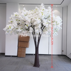 Décoration de mariage, arbre artificiel à fleurs de cerisier, grands arbres blancs, grand arbre de sakura à vendre - Product Image 2