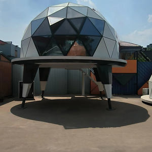 Moderna Mini Casa a Capsula a Cupola con Telaio in Acciaio Impermeabile per Soggiorno, Camera da Letto, Villa, <span class=keywords><strong>Hotel</strong></span>, Resort - Product Image 5