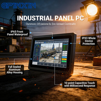 OEM/ODM Industrial Computer IP65 Waterproof 21.5 Inch PCAP Touch Screen Industrial Panel PC Windows Android 4GB/8GB/16GB RAM