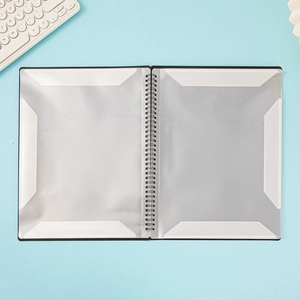Wholesale Black White 2‑color <b>A4</b> Coil‑Bound Music <b>Folder</b> Custom Treble Printed Sheet Music Organizer For Music School Supplies - Product Image 2