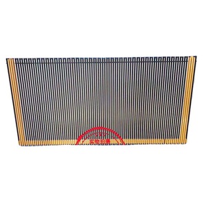Marches d'escalator Mitsubishi J619004A000 en alliage d'aluminium, marches noires de 1000 mm, design moderne et simple - Product Image 3