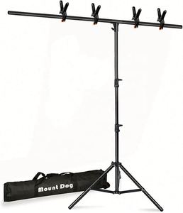 Table Menu Display Metal Pop Display Photographic Equipment Sign Holder T Shapet-shape <b>Backdrop</b> <b>Stand</b> - Product Image 2