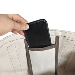 Penggong <b>Tool</b> Duffle Bag Canvas Large Capacity Double Handle No Closure High Capacity <b>Garden</b> <b>Storage</b> Bag - Product Image 2