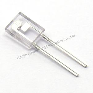 Ricevitore a infrarossi / Fototransistor PT908-7C-F, Vista Laterale, Tipo Quadrato, Lunghezza d'onda 940nm, Connettore DIP2 a Cavo Corto - Product Image 2