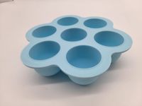 Plateau de congélation en Silicone pour aliments de bébé, four et lave-vaisselle, conteneur de stockage pour maison, plateau avec couvercle à Clip