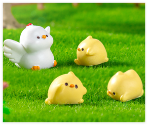 Decoración de Jardín de Hadas 3D al por Mayor, Figura de Resina de Huevo de Águila 3D, Miniatura de Pollo para Terrario, Juguete de Animal, Bomba de Baño, Bolsa Sorpresa - Product Image 6